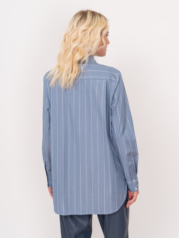 Э21FA4842CL633/21-02 Блузка (рубашка джинсовая) Beatrice