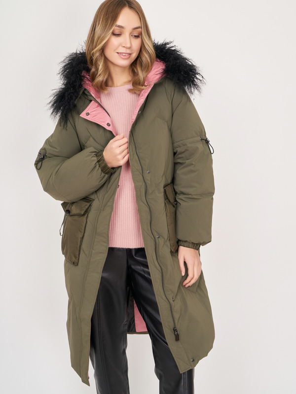 Э3306-223/м/22-02 Пальто утепленное Franco Vello