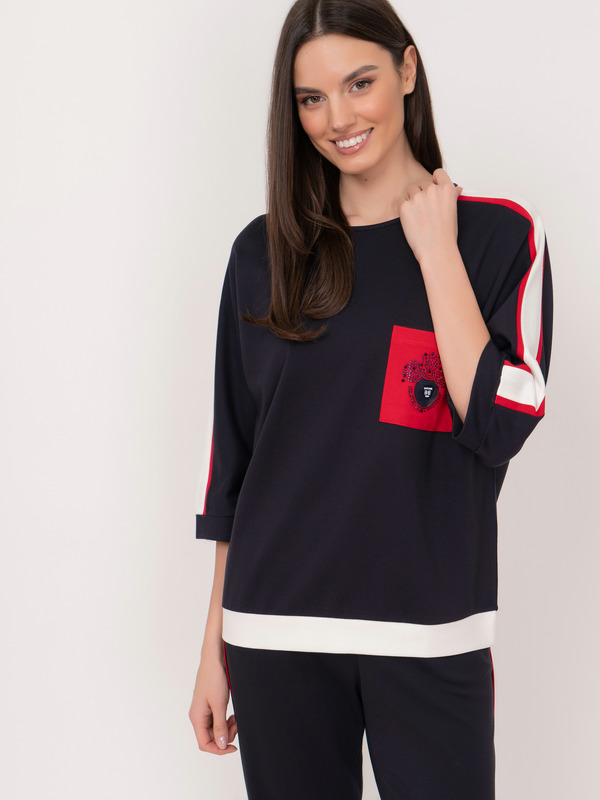 Э7-24-4075/22-01 Комплект (джемпер+брюки) Exitline