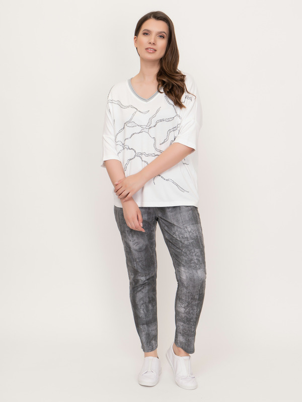 Э7129-121/21-01 Брюки джинсовые Franco Vello