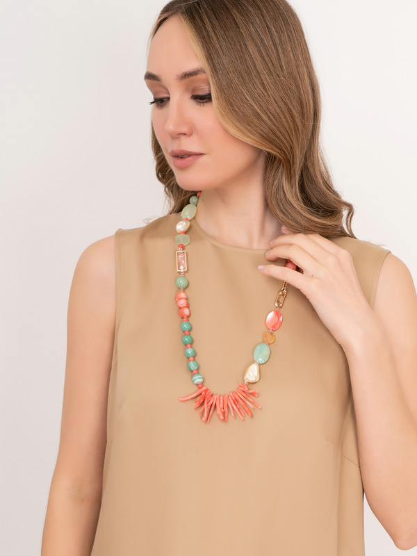 Э372653/22-01 Бусы Ты пришла ср. Ярославна