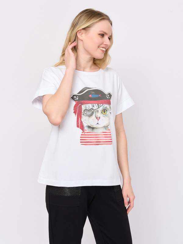 Э25D3957/м/25-01 Футболка Donne da Sogno