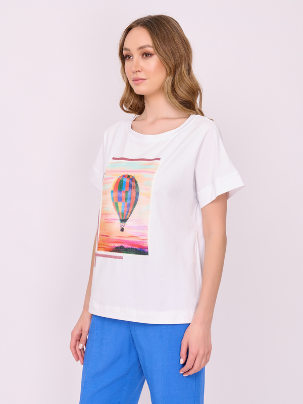 Э23D2452/23-01 Футболка Donne da Sogno