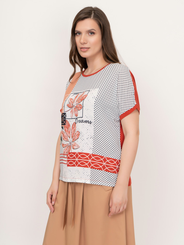 Э2198-121/21-01 Блуза тр. Franco Vello