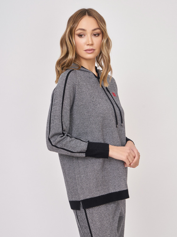 ЭAW805/22-02 Джемпер Leo&Ugo