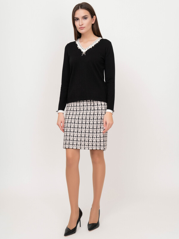 ЭAH562H20/20-02 Пуловер Leo&Ugo