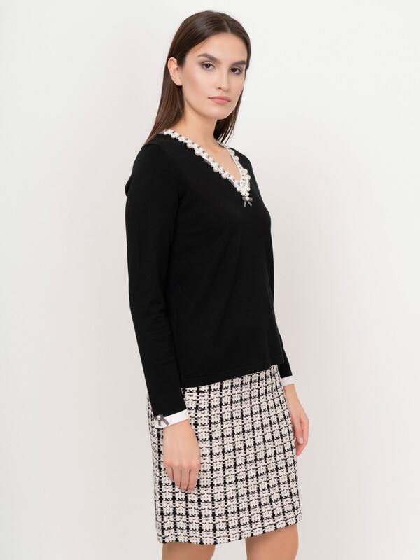 ЭAH562H20/20-02 Пуловер Leo&Ugo