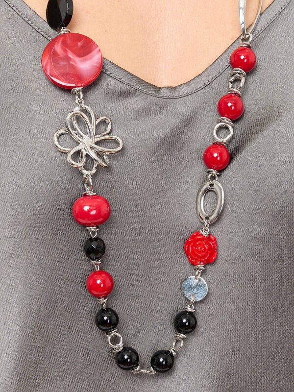 Э443001/24-02 Колье Фламенко Ярославна