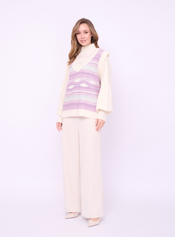 5066-227/26-02 Жилет вязаный Franco Vello