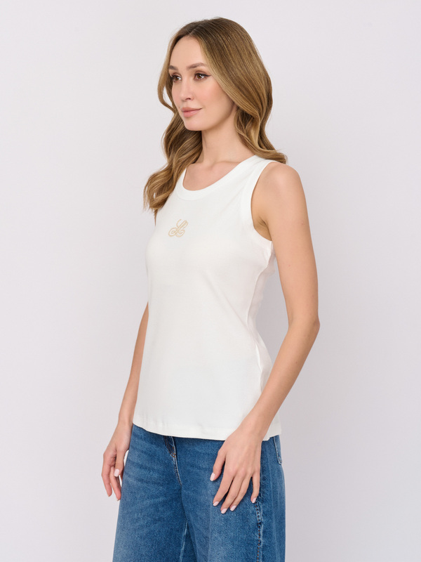 С BORDO/м/26-01 Блузка типа топ тр. Luisa Spagnoli