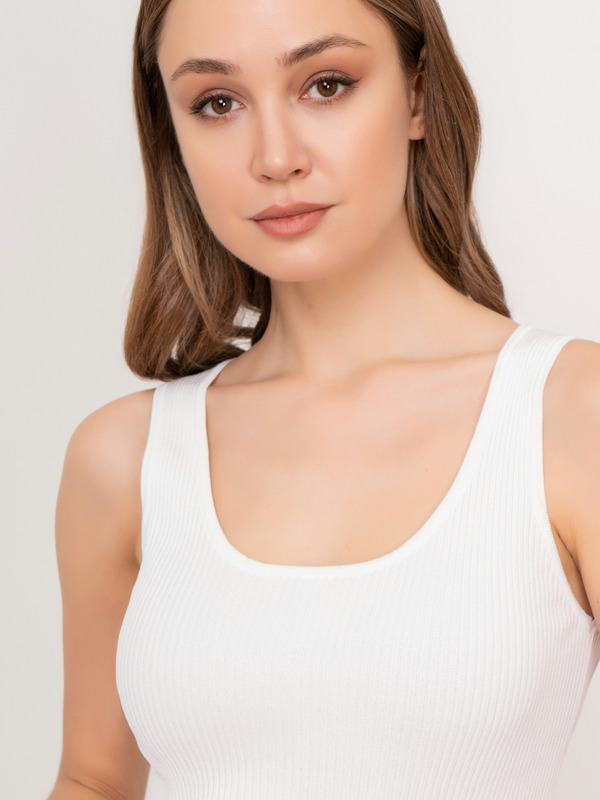 ЭCONIO/22-01 Майка (топ) трикотажная Luisa Spagnoli