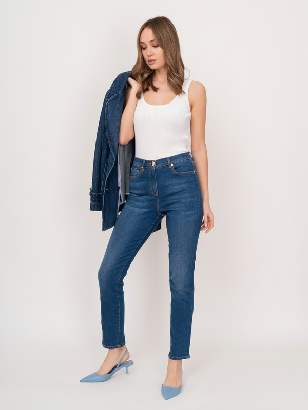 ЭCONIO/22-01 Майка (топ) трикотажная Luisa Spagnoli