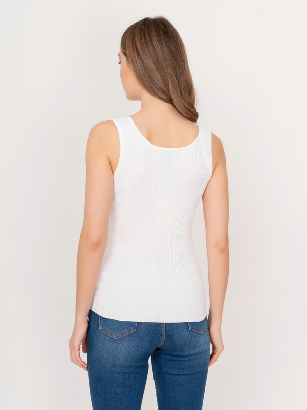 ЭCONIO/22-01 Майка (топ) трикотажная Luisa Spagnoli