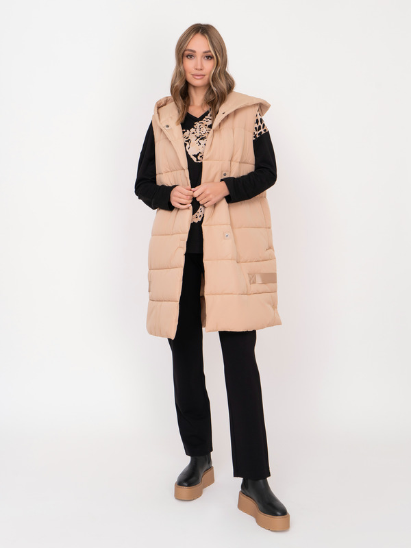 Э740002-21508/21-02 Куртка без рукавов (Жилет) Samoon