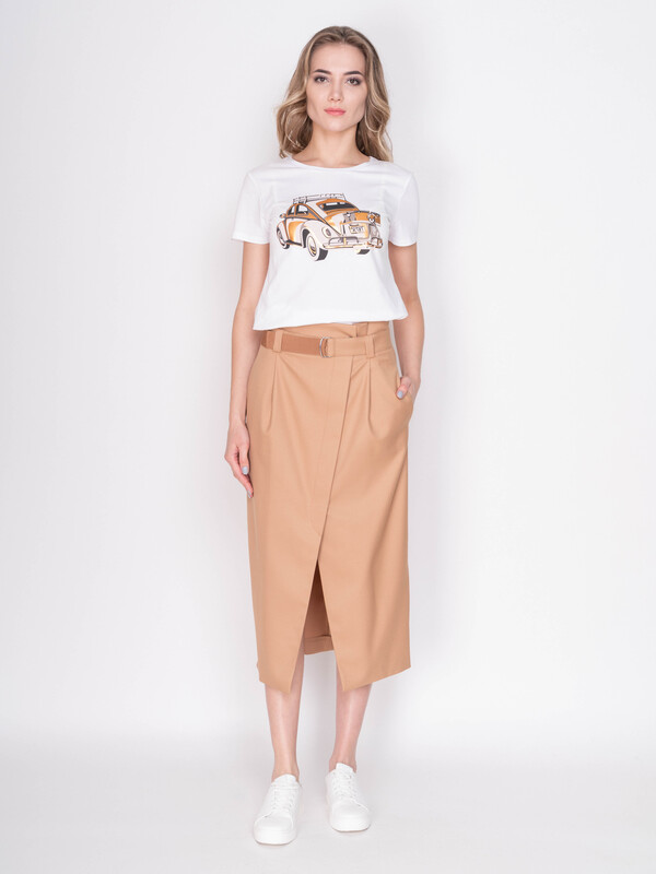 31010191 ISOLANA/19-01 Юбка+пояс MARELLA