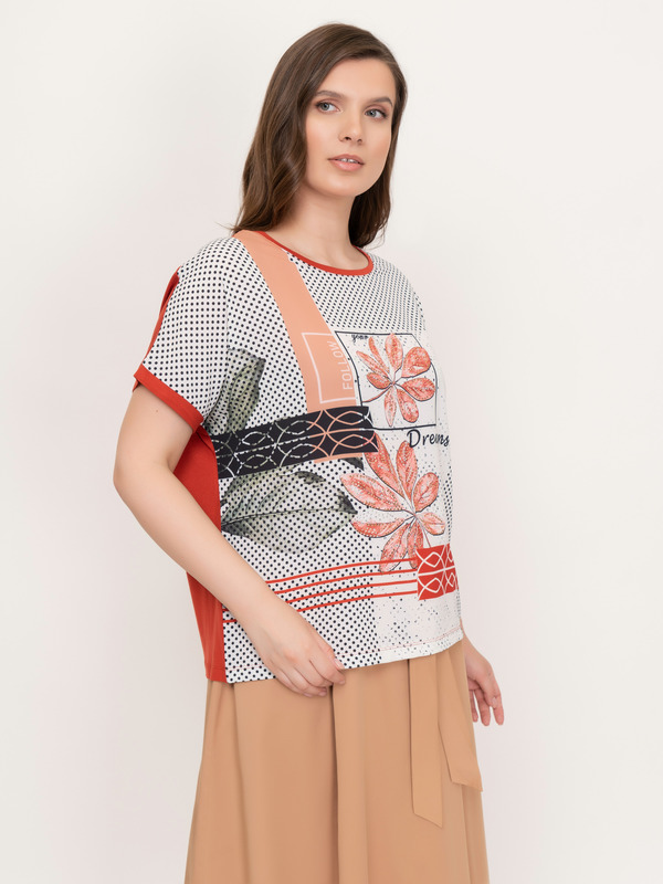 Э2198-121/21-01 Блуза тр. Franco Vello