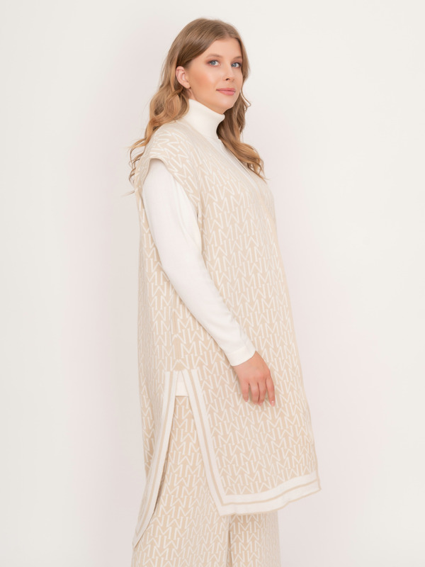 Э7801.5022/22-02 Жилет тр. Mat Fashion