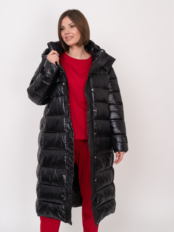 Э7604.4009.N/21-02 Пальто-пуховик Mat Fashion