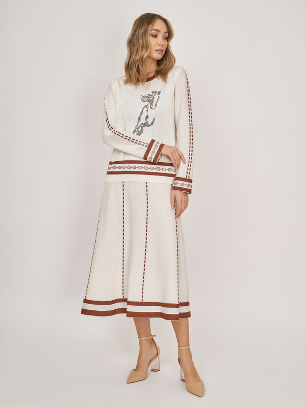 ЭPRAGA 682/22-02 Юбка тр. PIERO MORETTI