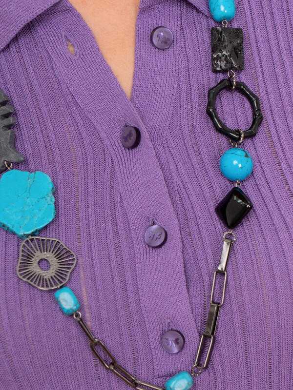 Э383154/22-02 Бусы Метаморфозы ср. Ярославна