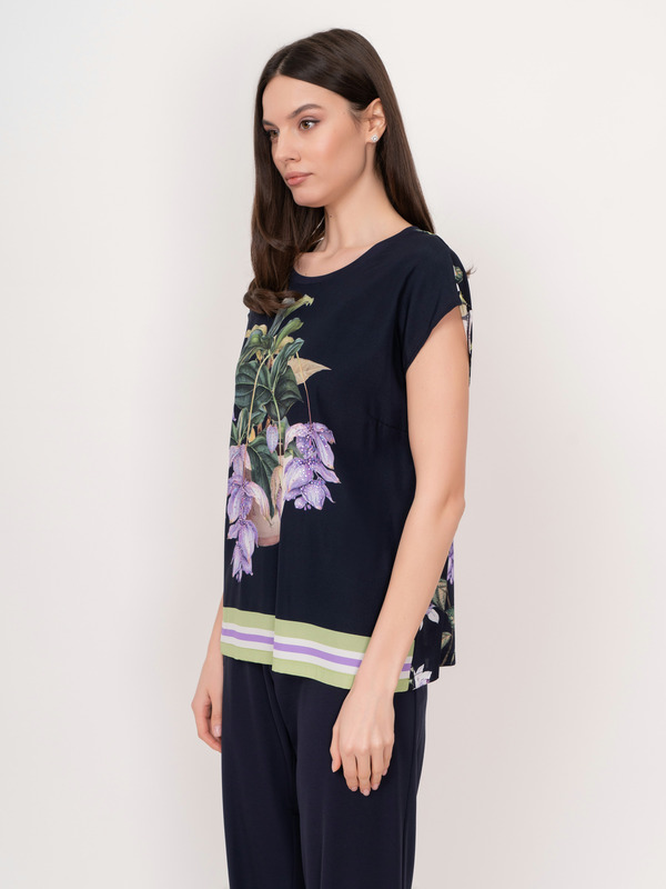 ЭSCICLI 246/22-01 Блузка типа топ Moretti