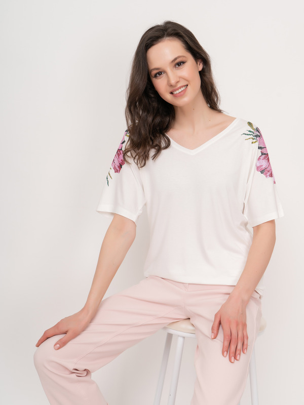 Э77800/22-01 Пуловер KAZEE