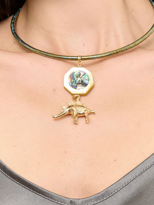 Э438274/24-02 Колье-обруч Мать драконов Ярославна