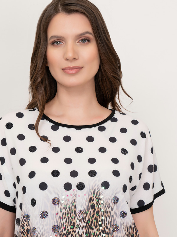 Э2227-121/21-01 Блуза тр. Franco Vello