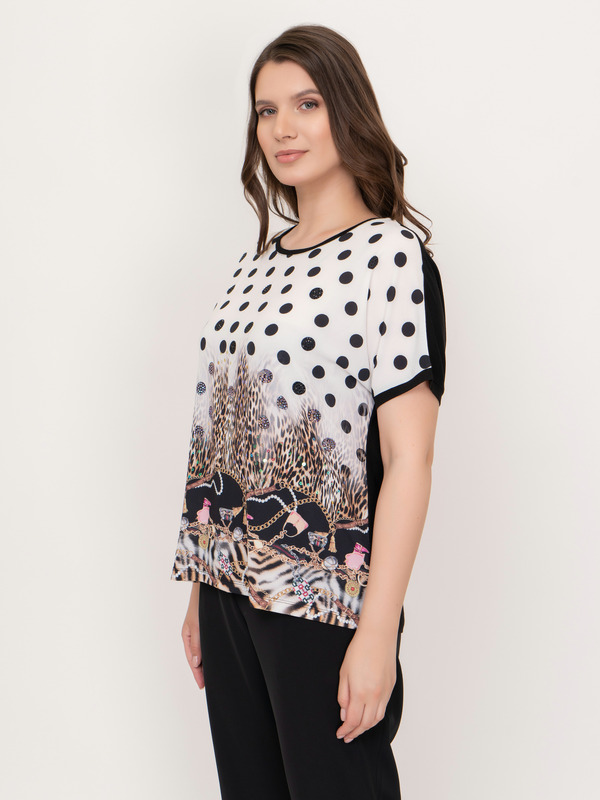 Э2227-121/21-01 Блуза тр. Franco Vello