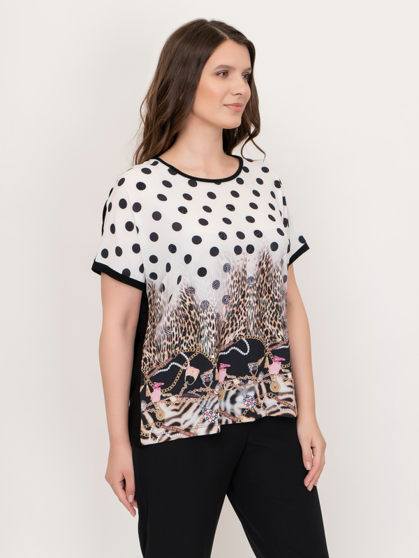 Э2227-121/21-01 Блуза тр. Franco Vello