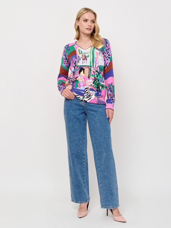 ЭDW229/м/24-02 Пуловер LEO & UGO