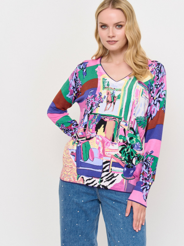 ЭDW229/м/24-02 Пуловер LEO & UGO