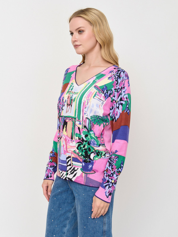 ЭDW229/м/24-02 Пуловер LEO & UGO