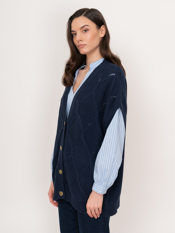 Э33510124 DINA/22-01 Жилет тр. MARELLA SPORT