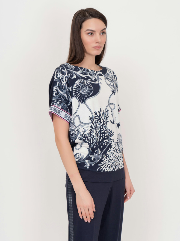 Э2180-121/21-01 Блуза тр. Franco Vello