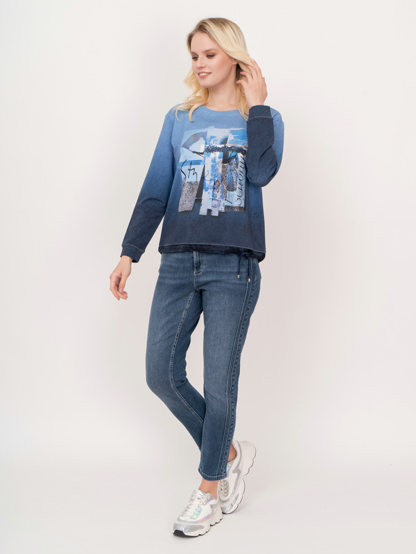 Э114156/22-01 Брюки джинсовые Rabe