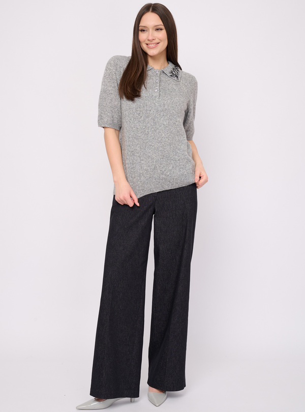 5116-227/26-02 Джемпер вязаный (поло) Franco Vello