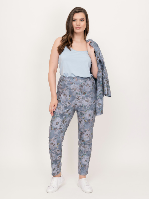 Э7131-121/21-01 Брюки джинсовые Franco Vello