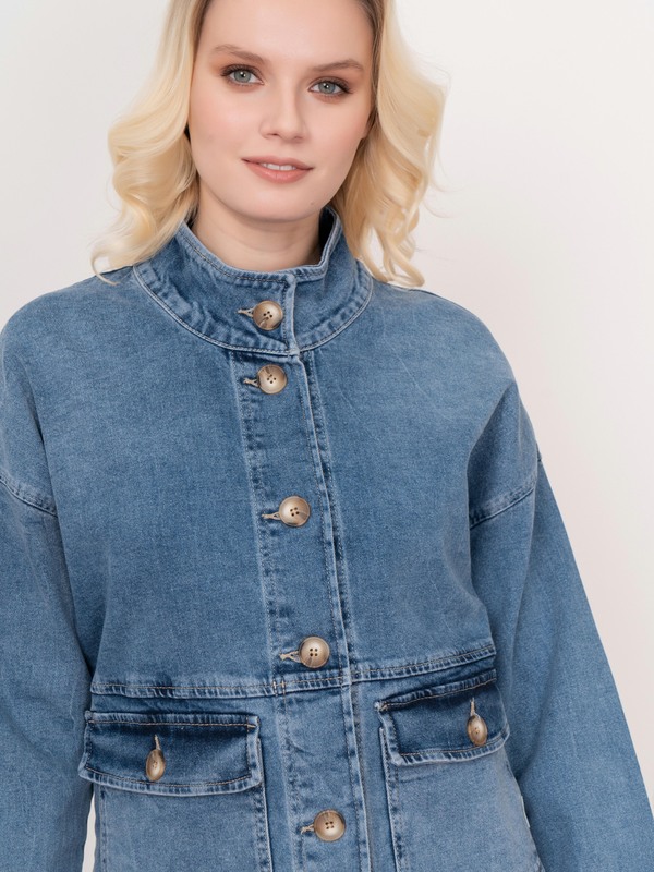 Э4183/3804/м/22-01 Куртка джинсовая Betty&Co