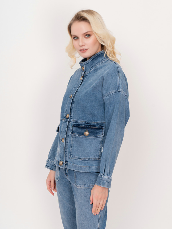 Э4183/3804/м/22-01 Куртка джинсовая Betty&Co