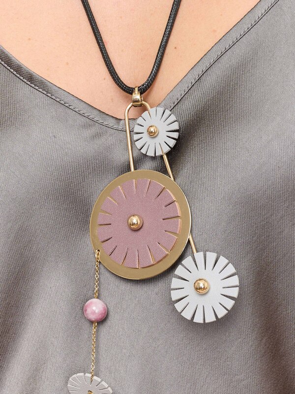 Э336570/24-02 Колье Мегаполис Ярославна