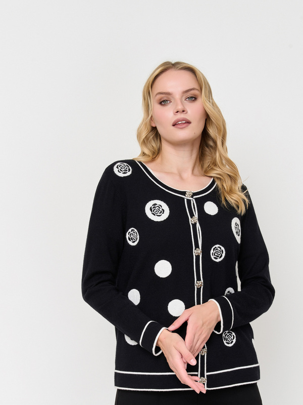 ЭAWT420/м/24-02 Двойка (кардиган+джемпер) LEO & UGO