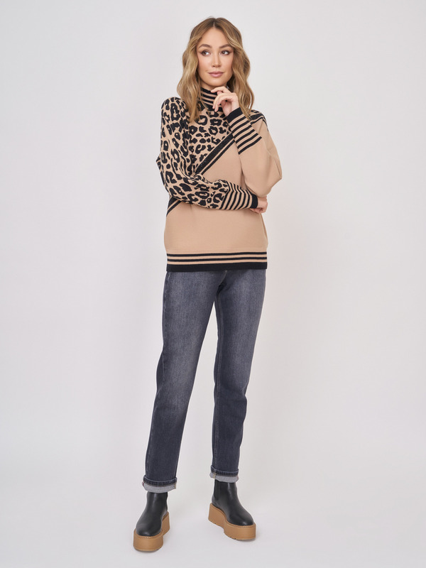 ЭAW895/22-02 Свитер Leo&Ugo