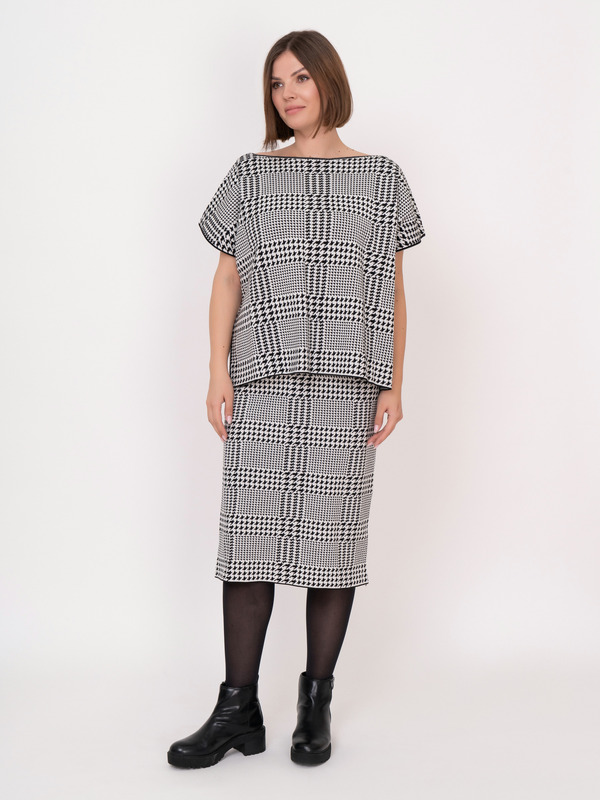 Э7601.5004/21-02 Джемпер Mat Fashion