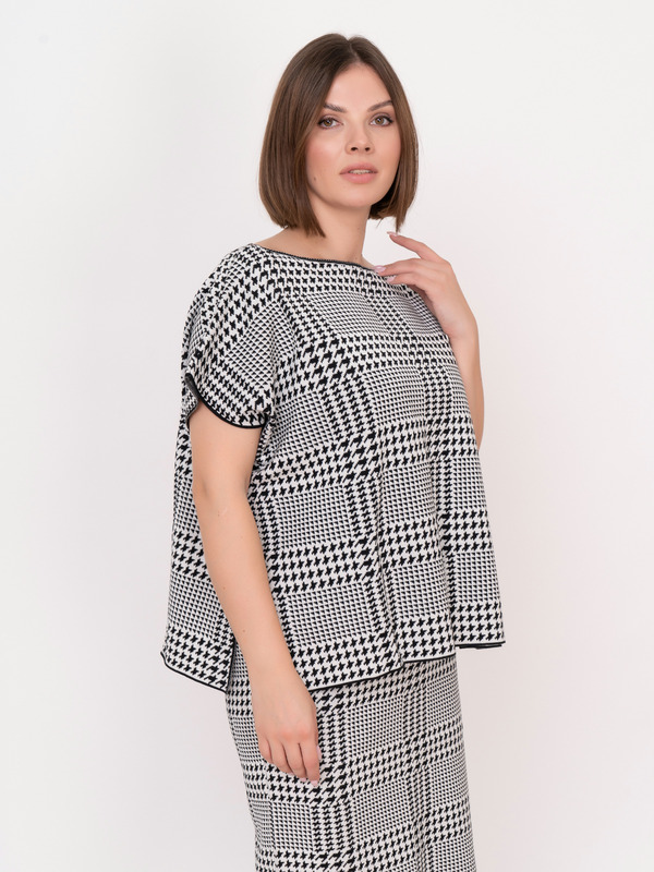 Э7601.5004/21-02 Джемпер Mat Fashion