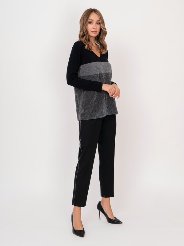 Э53245-nero/21-02 Пуловер D.Exterior