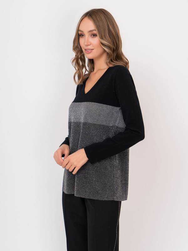 Э53245-nero/21-02 Пуловер D.Exterior