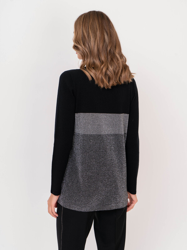 Э53245-nero/21-02 Пуловер D.Exterior