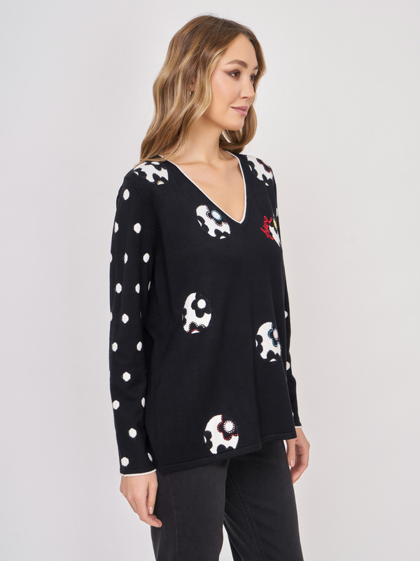 ЭAW807/22-02 Пуловер Leo&Ugo