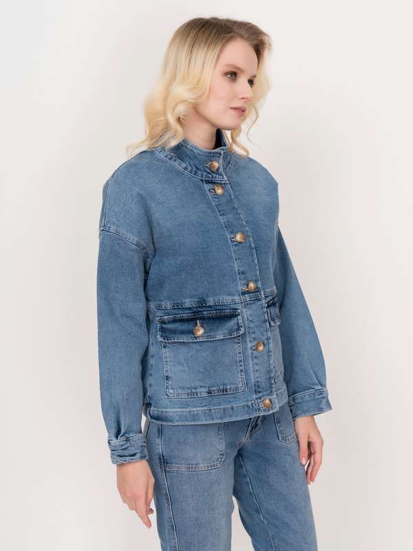 Э4183/3804/м/22-01 Куртка джинсовая Betty&Co